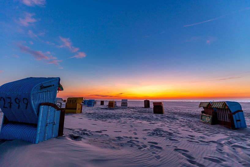 Sunset on Juist by Dirk Rüter