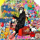 Homage Banksy - Follow u dream - Happy New Year by Felix von Altersheim thumbnail