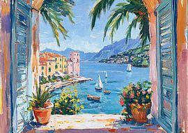 Henri Matisse inspired "Window Day" by Niklas Maximilian