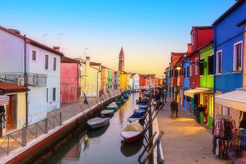 Burano, eiland van de kleurrijke huizen van Tilo Grellmann