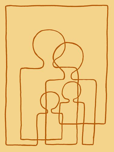 Foursome, Naples Yellow/Terra