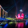 Singapur Lasershow von Tom Uhlenberg