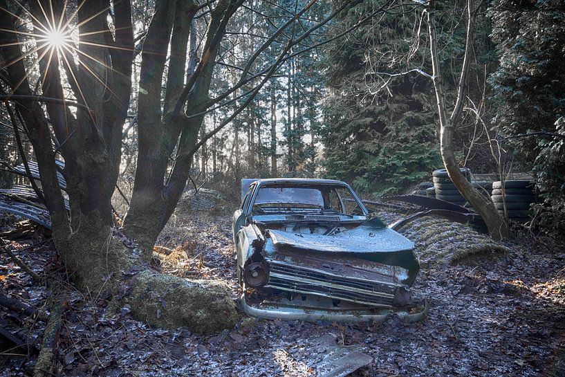Opel Kadett met zonnetje par Manja van der Heijden