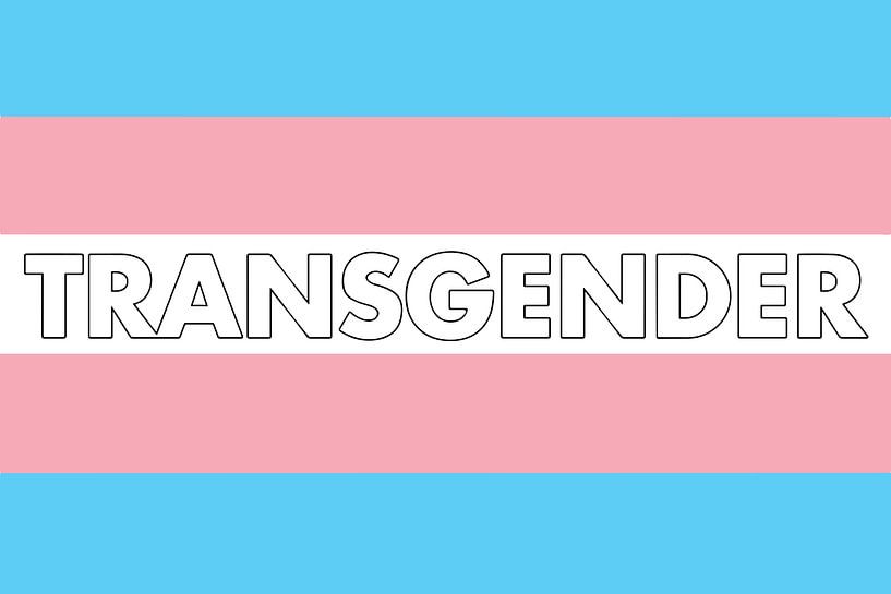 Transgenre Texte Art Fierté par Art Kingdom