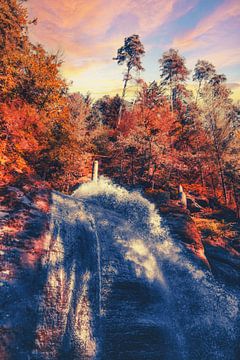 Kirnitzsch valley between rocks and sandstones by Jakob Baranowski - Photography - Video - Photoshop