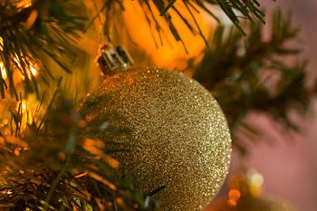 Photo de Noël avec boule