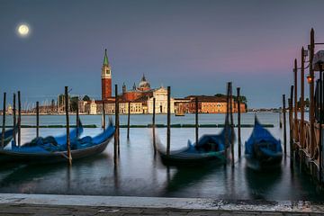 Venedig bei Vollmond von Alex Neumayer