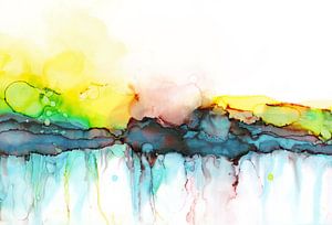 Liquid Abstract 2 van Maria Kitano