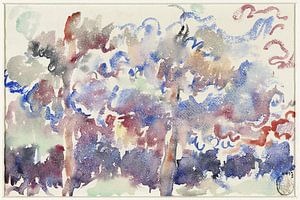 Rik Wouters - Landschaft, Boitsfort, mit blühenden Obstbäumen (1892 - 1916)
