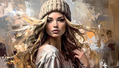 Panorama golden girl