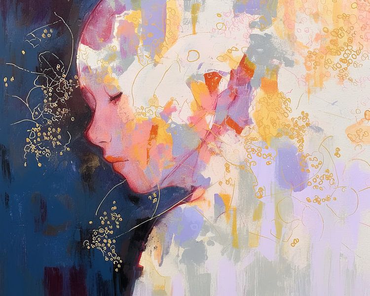 Portrait modern by Abstract Painting