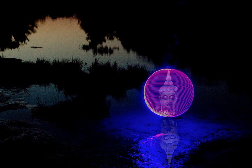 Lightpainting by Nicole Wetzels