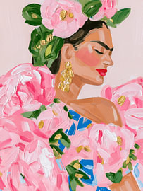 Frida in Rosa von Art in color