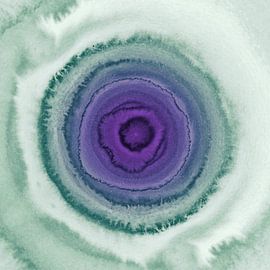 Innerhalb des Sturms Minze Lavendel von Monika Strigel