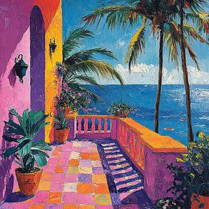 Matisse inspiriert Mediterran