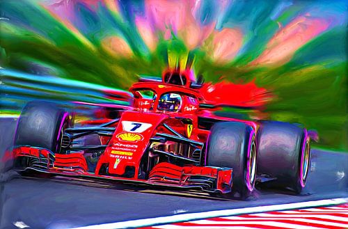 Kimi Räikkönen nicknamed "The Iceman"