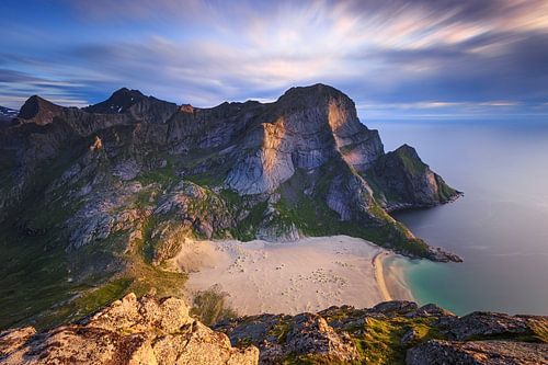 Het strand van Bunes, Lofoten