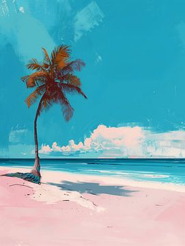 Pink Beach by Gypsy Galleria