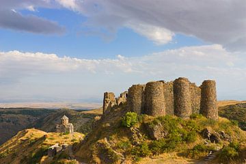 The Amberd fortress and church  in Armenia by Mikhail Pogosov