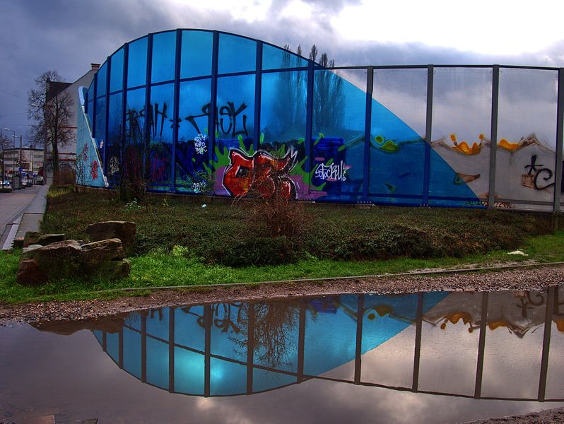 Protection contre le bruit des ponts autoroutiers par Edgar Schermaul