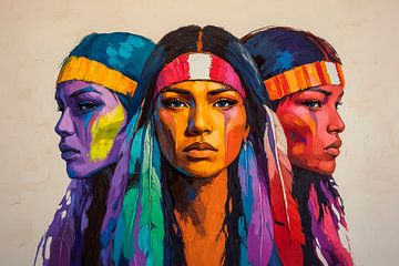 Daughters of Sioux Chief van Harry Hadders