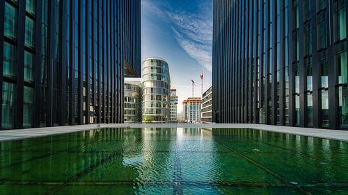 Am Hyatt im Düsseldorfer Medienhafen