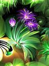 Garden Dream Honey Flower Jungle Fantasy Wellness by Heidemarie Andrea Sattler thumbnail
