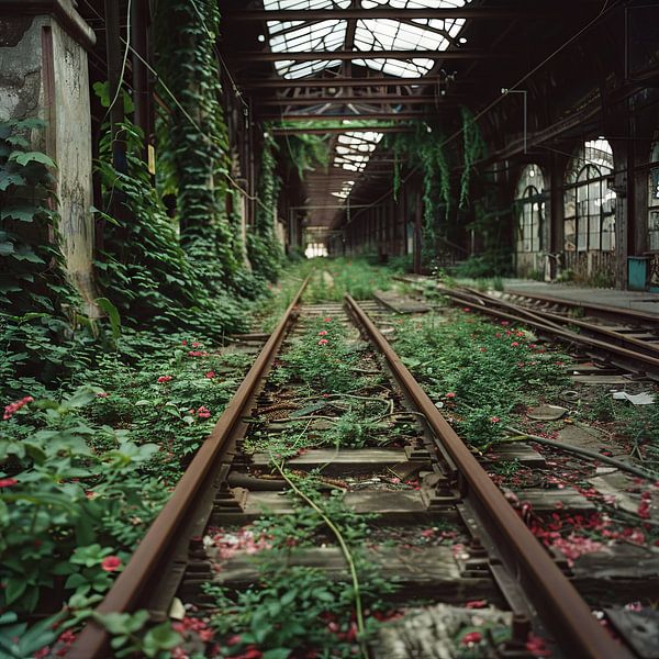 Lonely tracks by Poster Art Shop