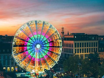 Fürth Ferris Wheel - landscape format by Faszination Fürth