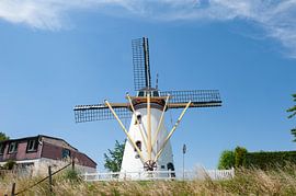 Herkingen, Niederlande Die Getreidemühle Gratitude. von Richard Wareham