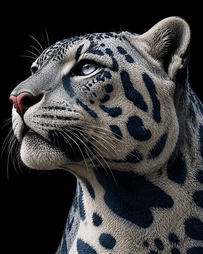 L'élégance du léopard des neiges