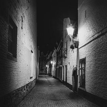 Maastricht - View in the Lantaarnstraat