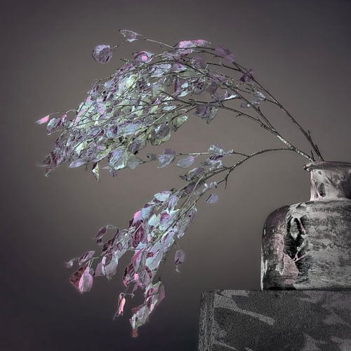 Stilleven met Berkentak 1. Nieuw Landelijk.