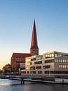 Blick auf die Petrikirche in Rostock von Rico Ködder Miniaturansicht