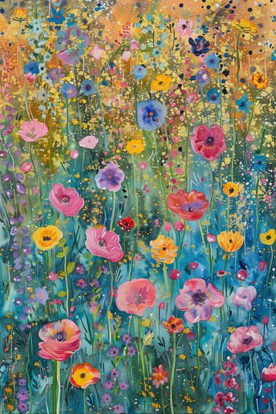 Dawn in the Flower Garden by Whale & Sons