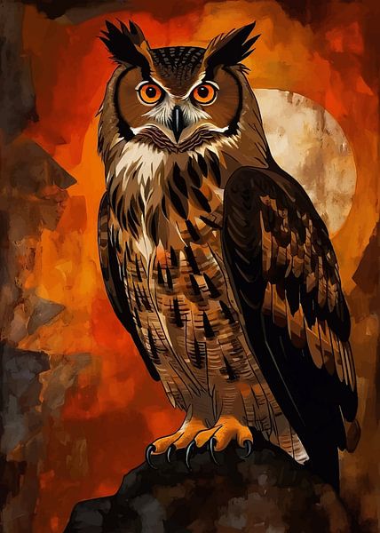 Barn Owl by MIROKKU