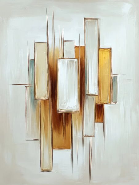 Abstracte vormen van Bert Nijholt