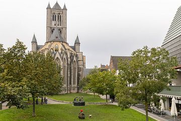 Ghent - Saint Nicholas Church by Irene Hoekstra