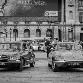 Bring Paris to your wall with this iconic Citroën DS at Place de la Concorde! by Eriks Photoshop
