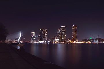 Rotterdam skyline van Willem-Jan Trijssenaar