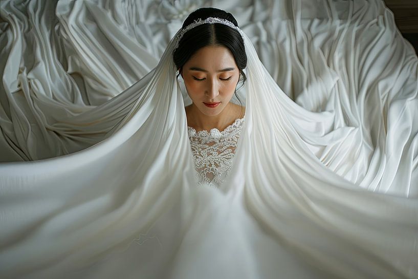 wedding dress japan Asia by Egon Zitter