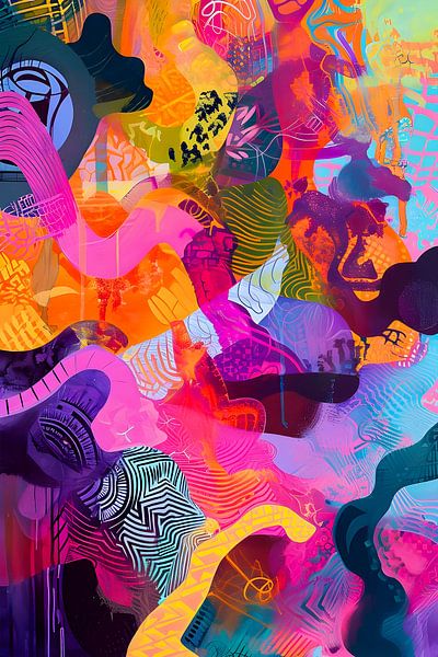 Colourful Shapes by But First Framing
