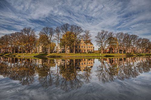 Diaconessenhuis apartment complex on Leeuwarden canal
