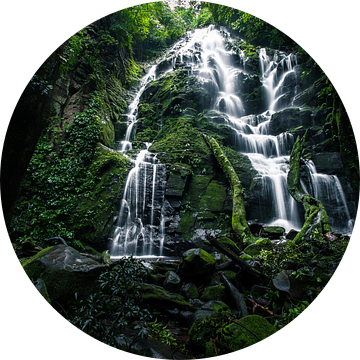 Waterval in Rincon de la Vieja, Costa Rica van Martijn Smeets