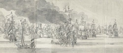 Battle of Katwijk, 1653 by Atelier Liesjes