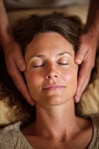 Reiki, heilende Hände Alternative Medizin