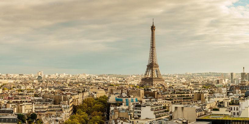 Skyline van Parijs van davis davis