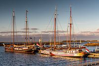 sailing ships in the sun