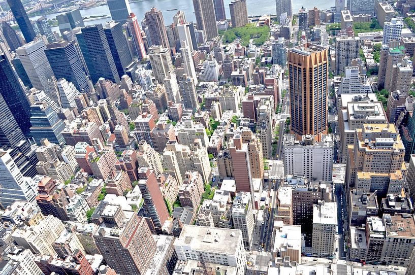 Manhattan New York 2012 van Frans van Huizen