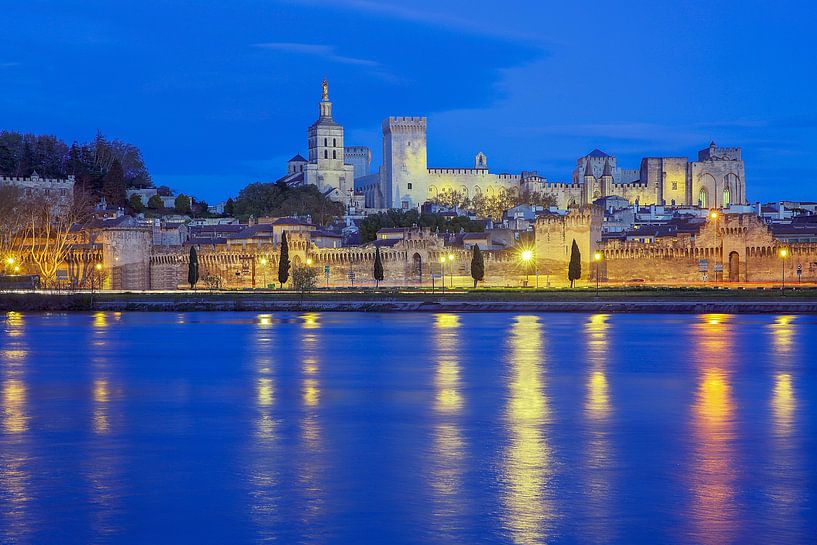 Avignon blaue Stunde von Patrick Lohmüller